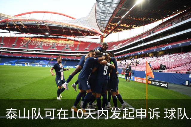 泰山队可在10天内发起申诉 球队人士也一头雾水